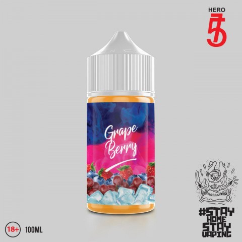 LIQUID VAPE GRAPE BERRY 60ML 3MG AUTHENTIC