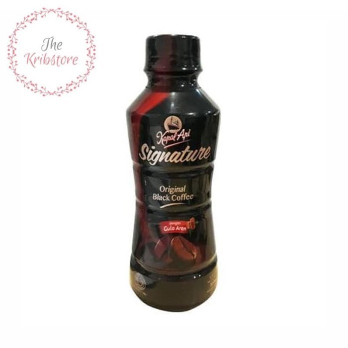 

Kapal Api Signature Original Black Coffee Minuman Kopi [200 mL/ Botol]