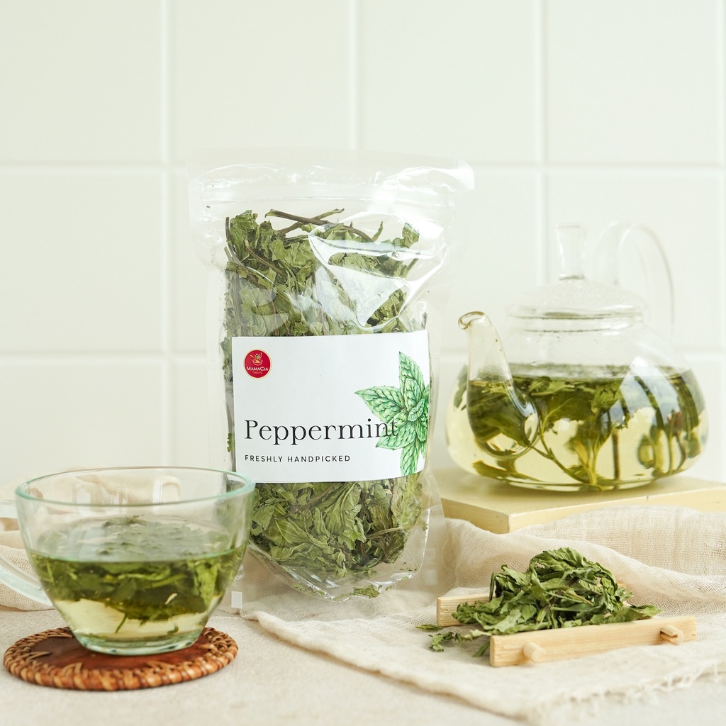 

Mamacia Treats Daun Teh Peppermint Flower Tea 10-100 gram