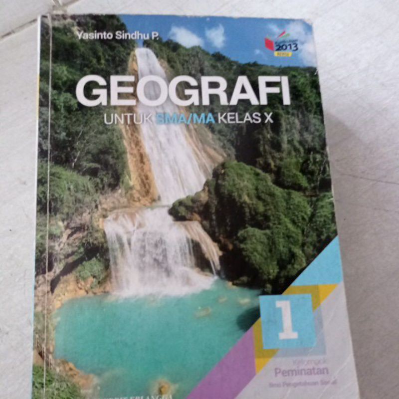 Buku Geografi untuk SMU kelas X