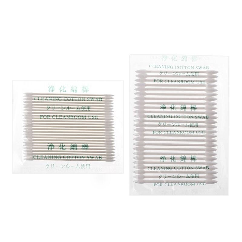 Free Ongkir ya 25pcs Cotton Disposable Stick Cleaning Tool for AirPods Earphone Smart Phone Tablet