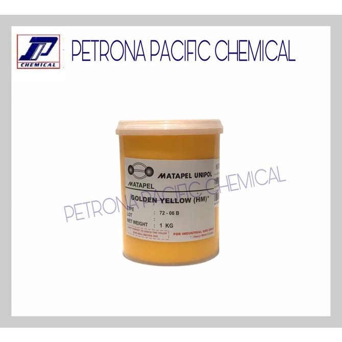 

Pigment Paste Matapel Unipol Golden Yellow (Kuning)1kg - Pewarna Resin