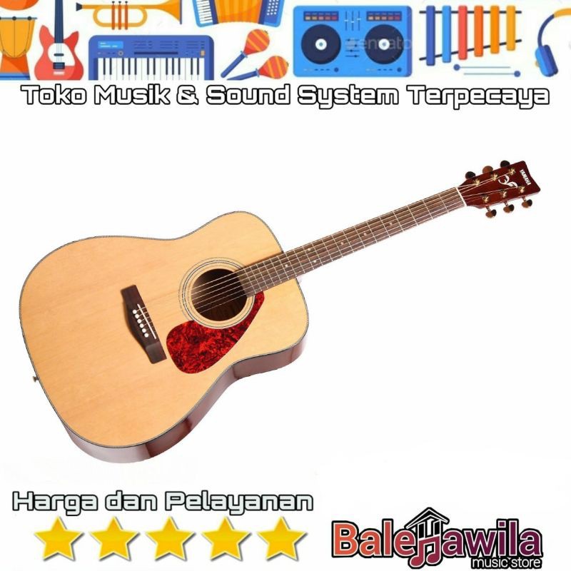 Jual Gitar Akustik Yamaha F335 F355 f 355N Natural Original Yamaha