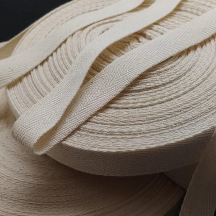 

Jual Bisban Katun/Twill Tape Cotton 2,5cm Cream BW (Roll 50yards) Diskon