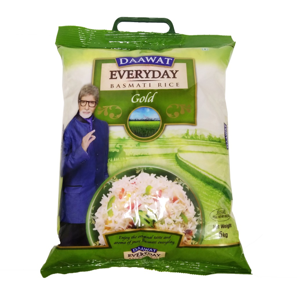 Beras Basmati 5 kg daawat LONG GRAIN brasmati organik beras mati panjang india beras arab import