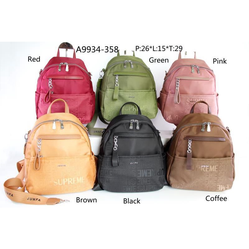 Kualitas Premium..Tas ransel Junfa 9934 Original Bahan Tebal dan Bagus banget