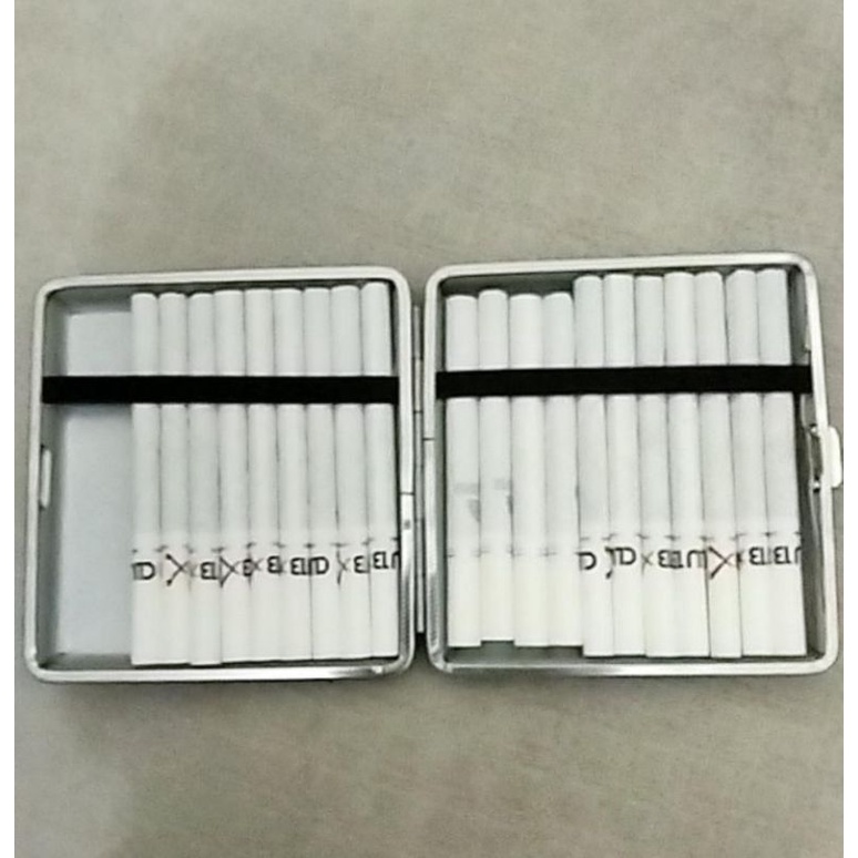 GS8 Tempat Rokok Murah Leather Case 20 Slot Kotak Rokok Fashion Bungkus Rokok Kotak Roko Kulit