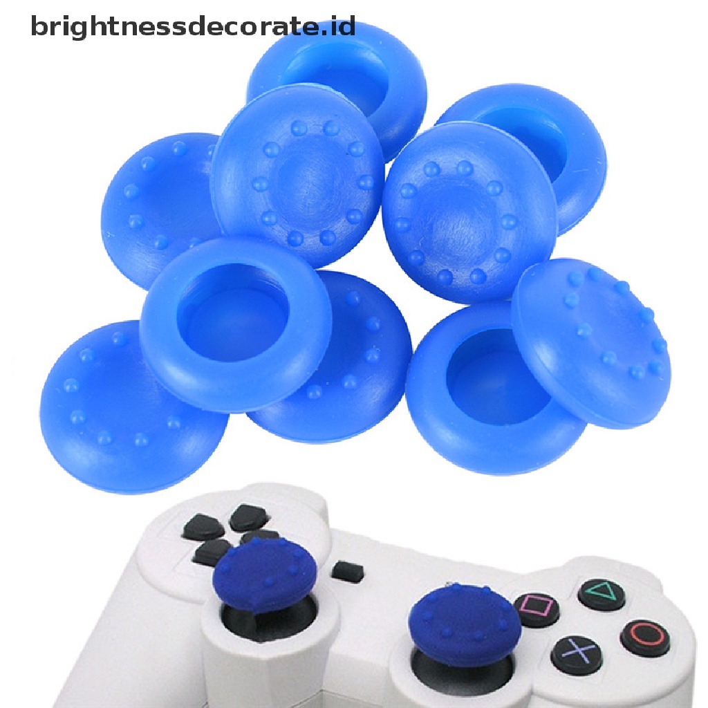 10 Pcs Tutup Thumb Stick Grip Bahan Silikon Untuk PS3 PS4 XBOX 360