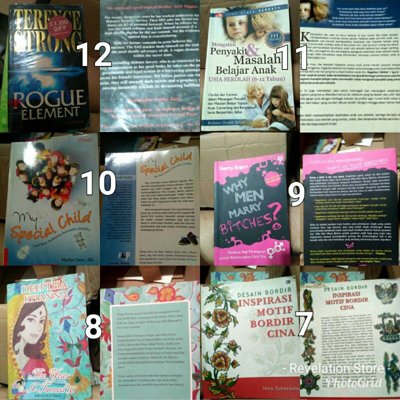 [Cuci Gudang] Novel & Sastra