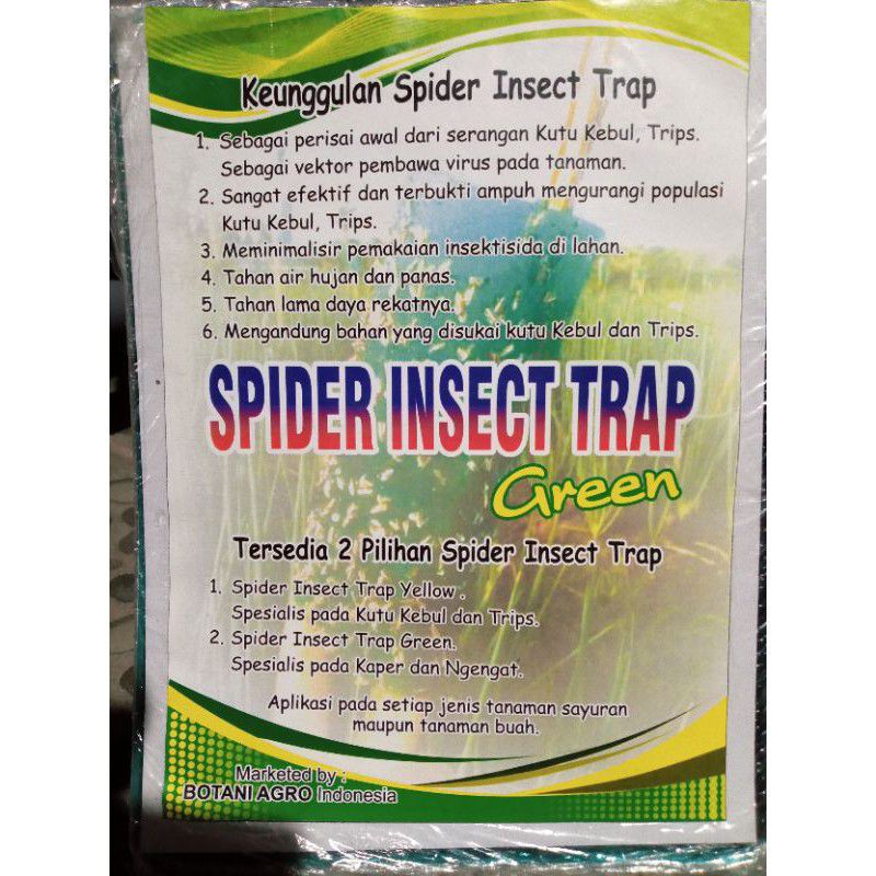 spider insect trap isi 20lembar