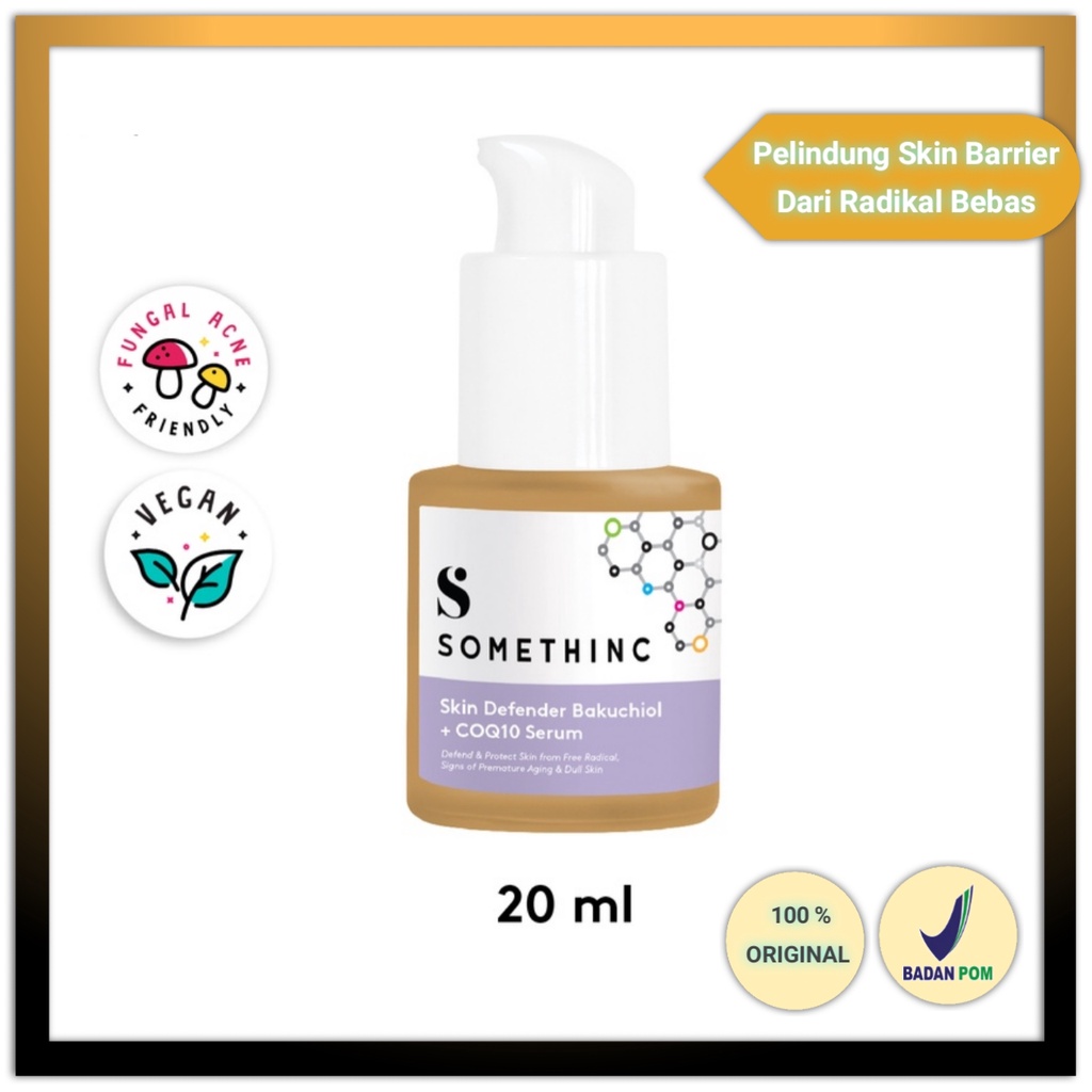 SOMETHINC Skin Defender Bakuchiol + COQ10 Serum 20ml