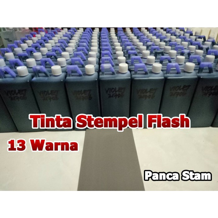 

1,2 KG (REFILL) TINTA STEMPEL FLASH/WARNA - 13 WARNA promo