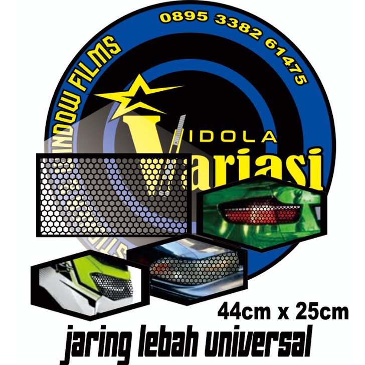JARING LEBAH BUAT LAMPU MOBIL - LAMPU MOTOR  UNIVERSAL