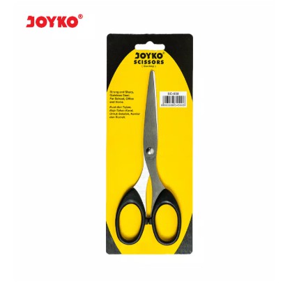 

GUNTING JOYKO SC-838 SCISSORS KERTAS KARTON KAIN TAJAM STAINLESS SC 838 SEDANG MURAH ATK GROSIR