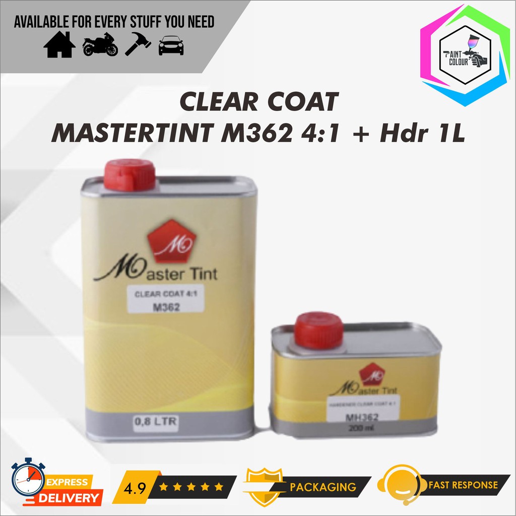 Clear Coat / Vernish Mastertint M362 4:1 1 Liter