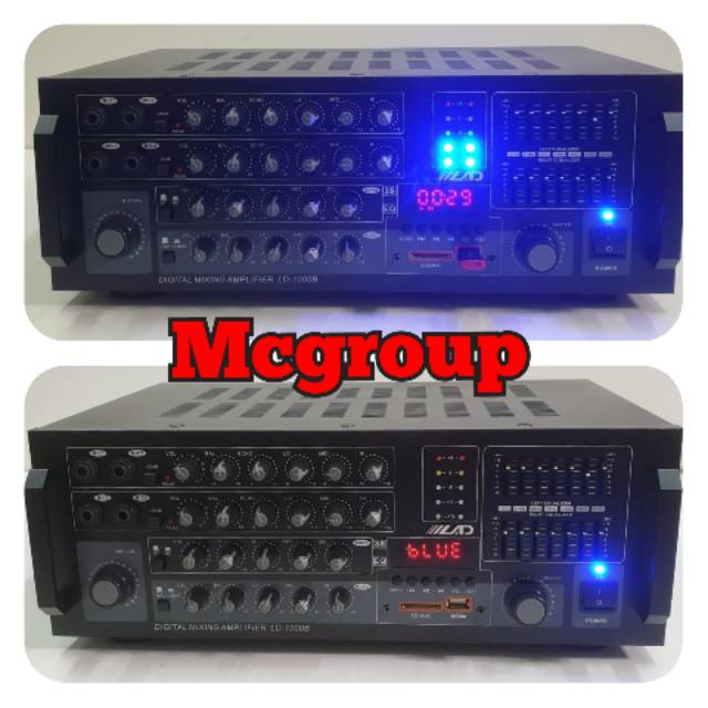 POWER AMPLIFIER KARAOKE ILAD LD 1000 AMPLI LD 1000