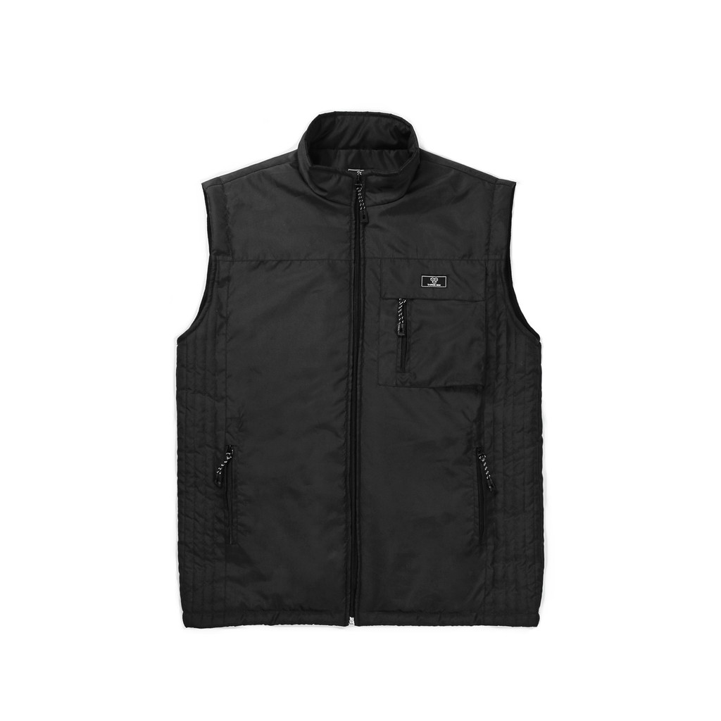 Rompi Vest Pria Wanita Parasut Black Size M L XL Big Size Jumbo 2XL 3XL 4XL 5XL