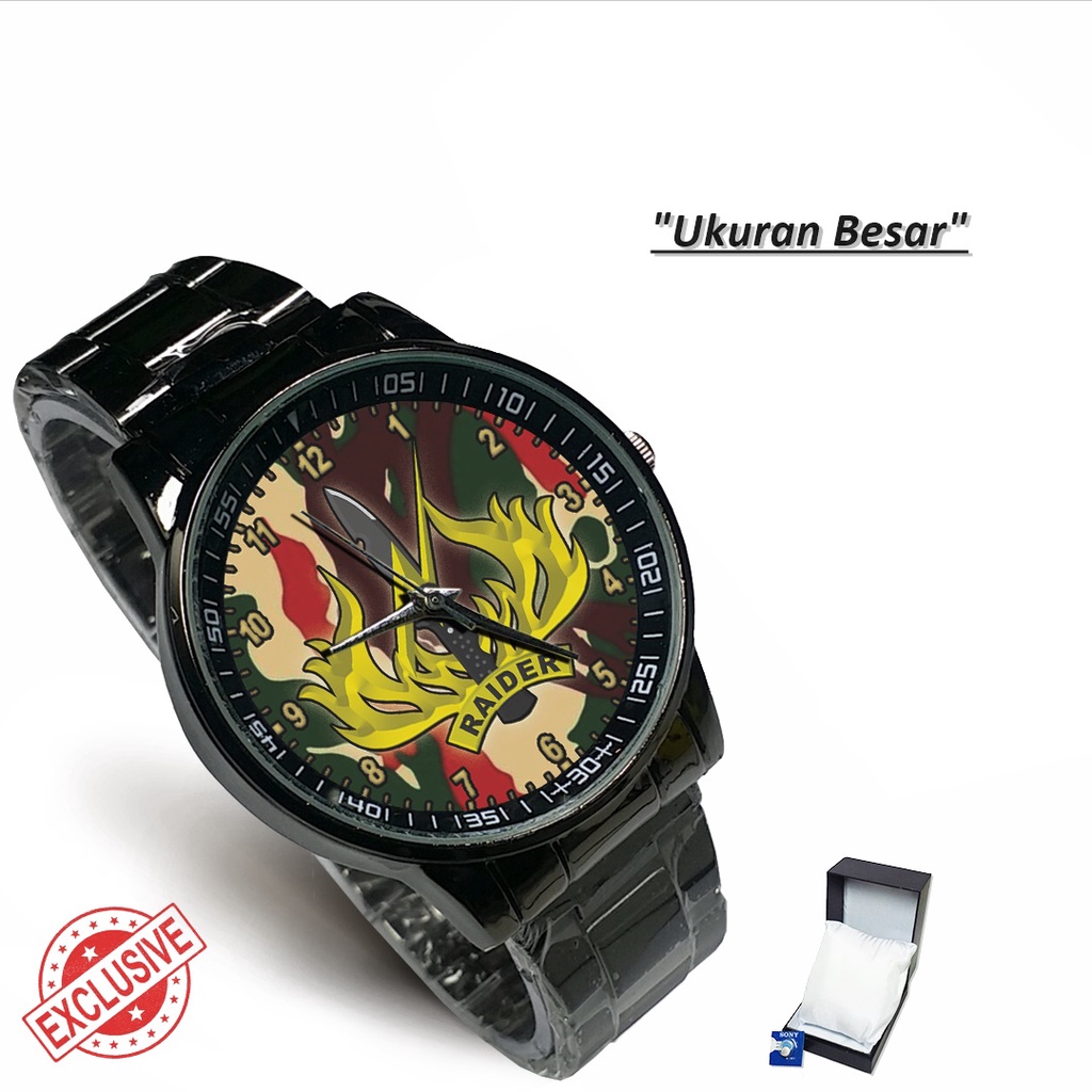 Jam Tangan Rantai Couple RAIDER - 1 (Keren)