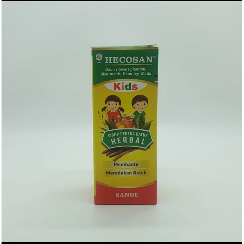 HECOSAN KIDS SIRUP - OBAT BATUK HERBAL ANAK