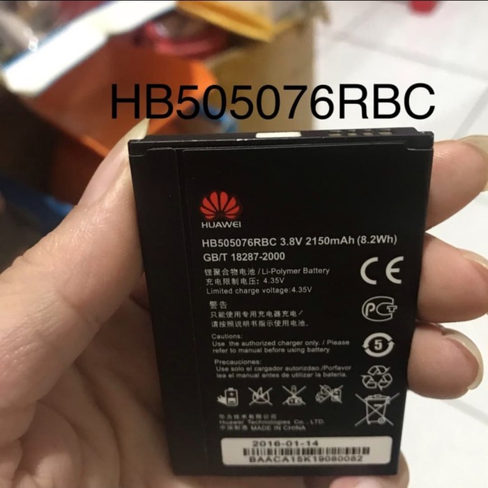 Batre Baterai HW HB505076RBC A199 G610 G710 G700 G606 G610s G610+ Plus G610c Y3II Lua-U22