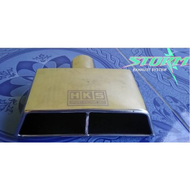 Knalpot  suoss model trapesium all varian solar/bensin.