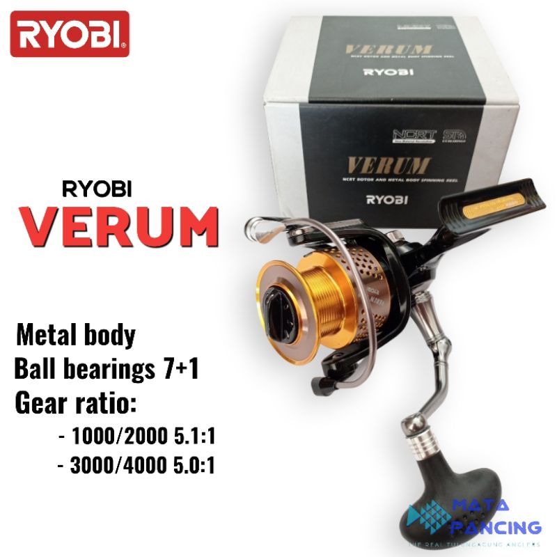 Reel ryobi verum 2000 dan 4000 one way