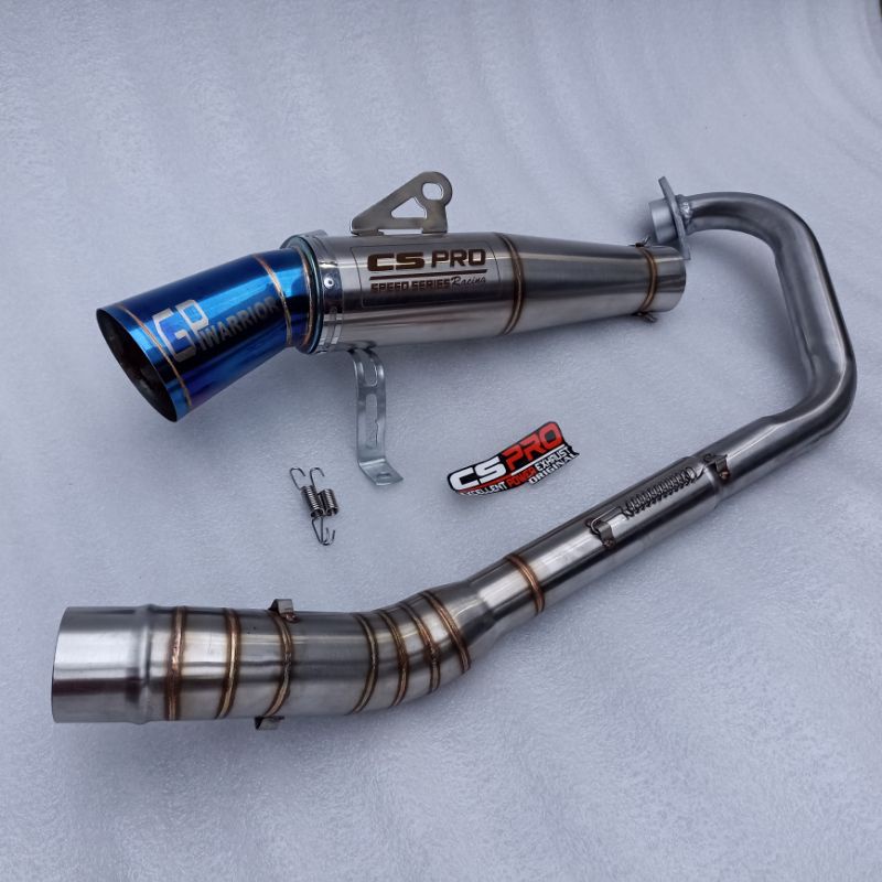 Open pipe 1set Tmx 125 /155 Xrm125 rs125 wave125 Sniper 150 Raider 150 Cs pro Pipe model daeng pipe