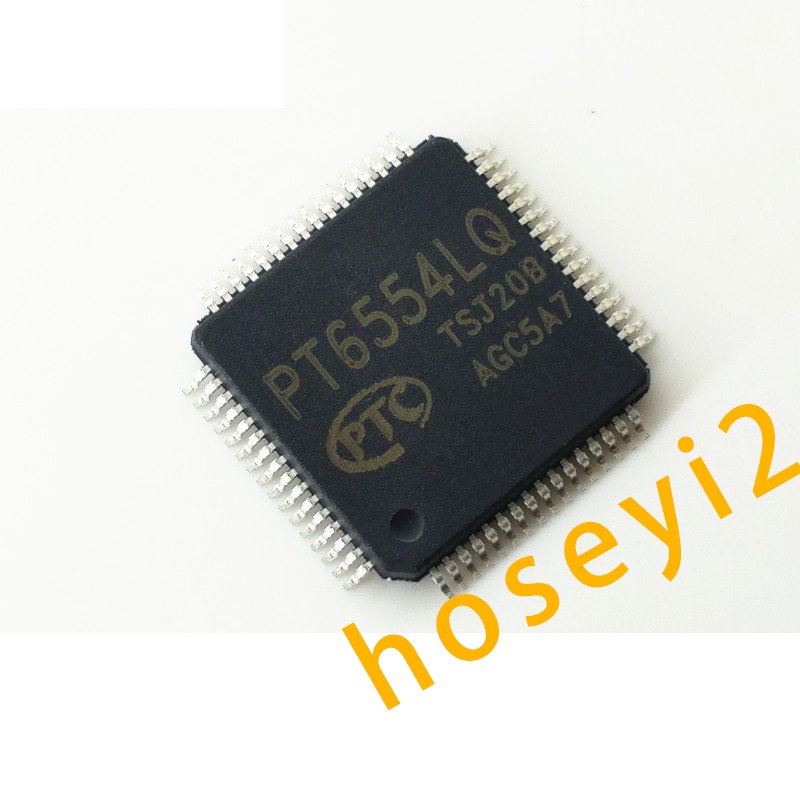 Ic PT6554 PT6554LQ QFP64 Microcontroller Untuk Audio Mobil