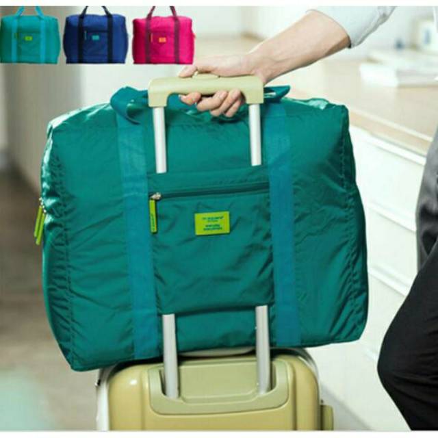 Travelmate [SUPER SALE] Foldable Travel Bag / Hand Carry Tas Lipat / Koper Bagasi Organizer