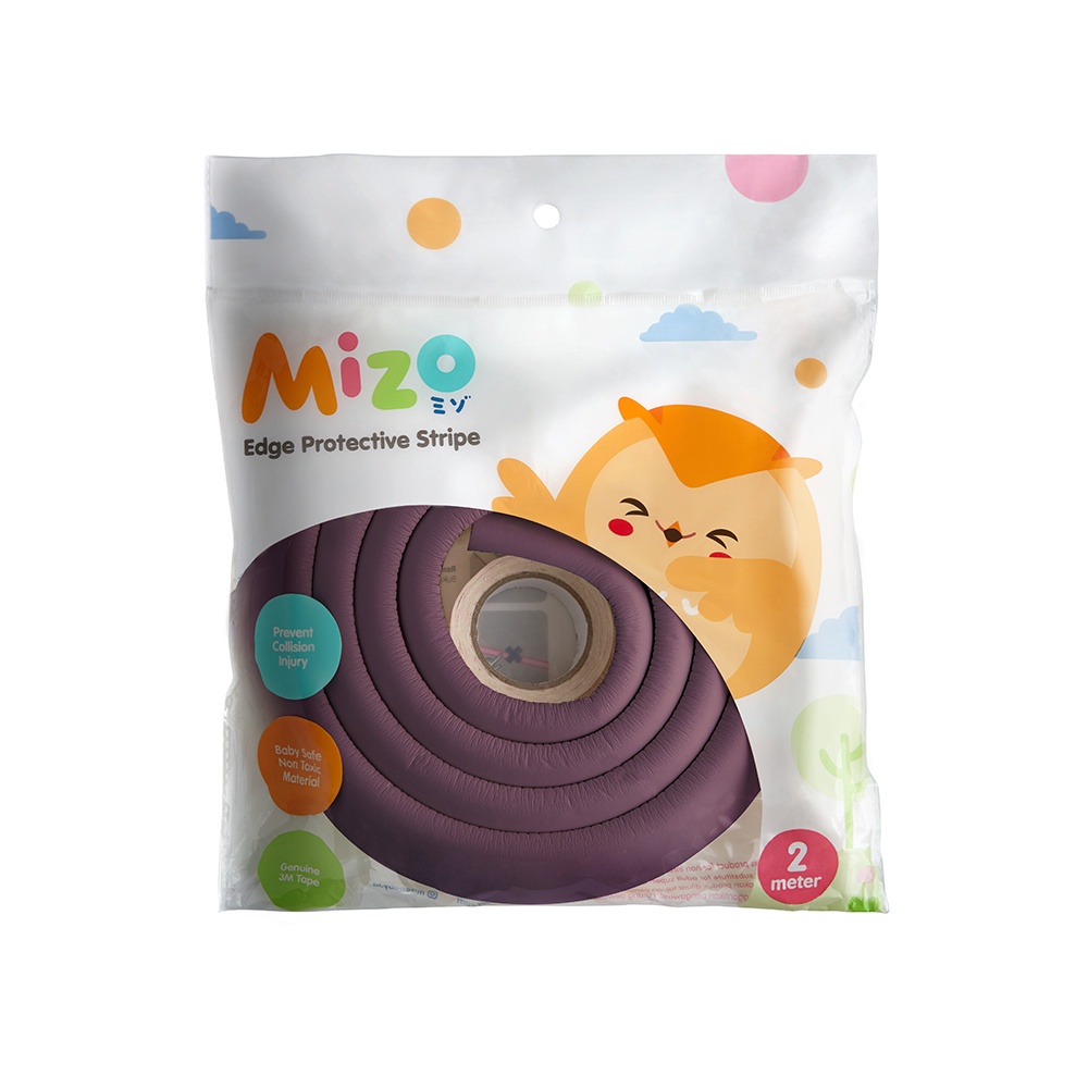 Mizo Edge Protective Stripe - Pelindung Sudut Dinding - Meja