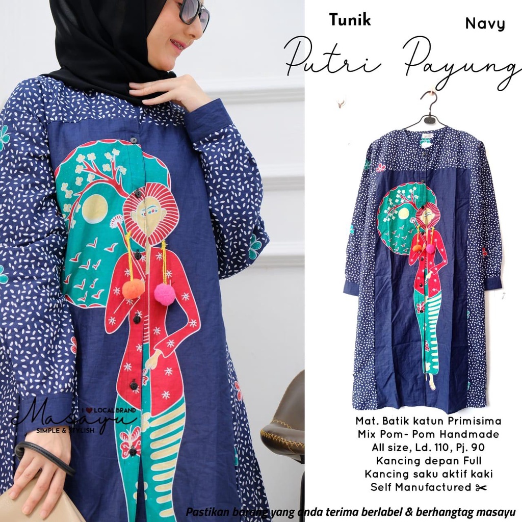 Tunik putri payung ori by masayu