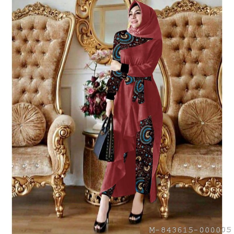 set wanita batik mewah balotely