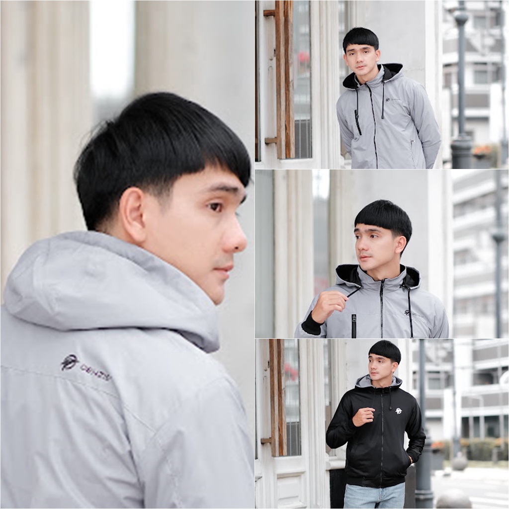 JAKET BB OUTWEAR PRIA MODEL BOLAK BALIK TASLAN PREMIUM PARASIT JN KEREN ELEGAN TRENDY