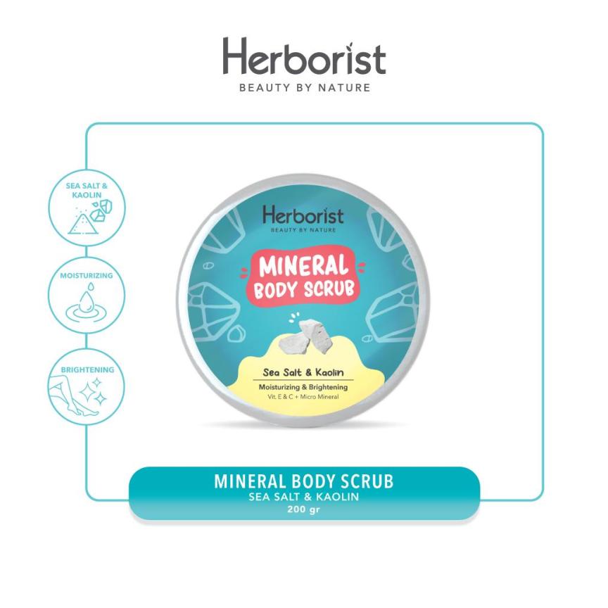 Herborist Mineral Body Scrub - 200gr