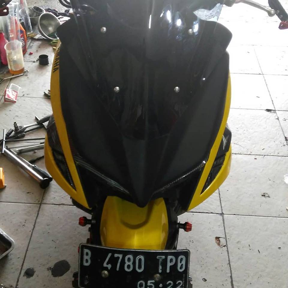 cover body depan custom Yamaha AEROX 155