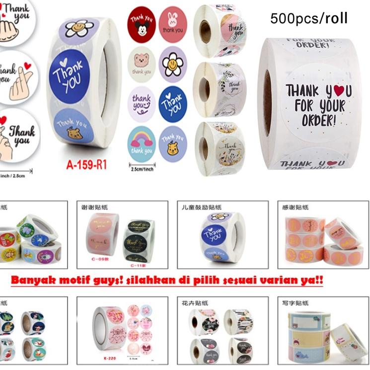 

Kirim Langsung 7JZSF PALING MURAH ISI 500 Pcs Stiker Label Roll Thank You - Sticker Label Makanan Thank You For Your Order - Stiker Packing - Stiker Terimakasih 96 Laris
