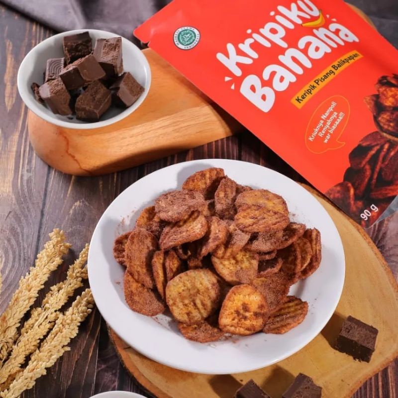 

5 PCS KRIPIK PISANG MIX RASA COKLAT & DURIAN