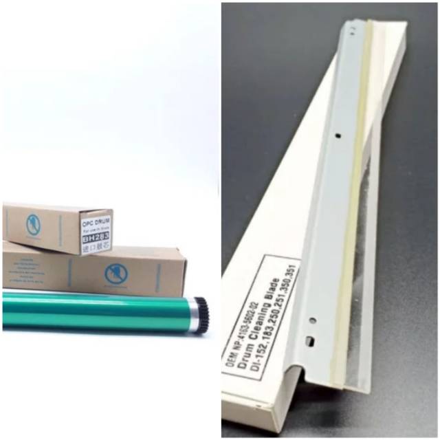 Paket Opc drum &amp;Cleaning blade for Konica Minolta Bizhub 250 350 223 283 282 363 423