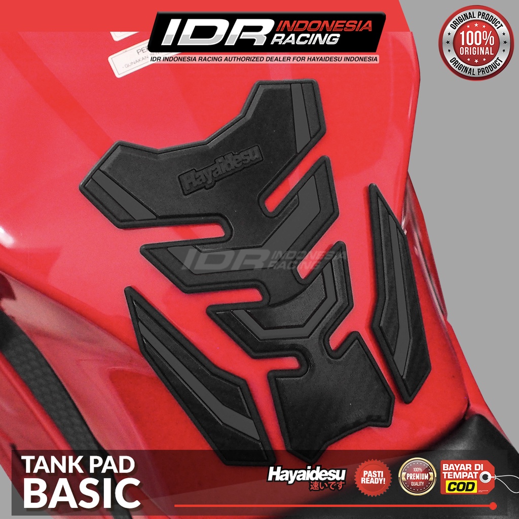 Hayaidesu Universal Tank Pad Aksesoris Decal Variasi Carbon Pelindung Tanki Motor