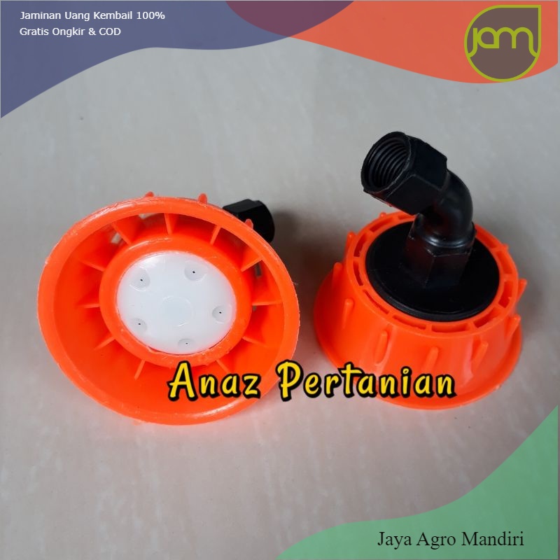 Spuyer Plastik 5 Lubang Nozle Matahari Pengkabut Air