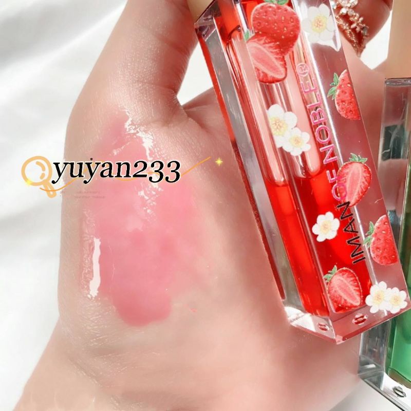 PROMO 6PC!!!LIP OIL FRUIT IMAN OF NOBLE L1110