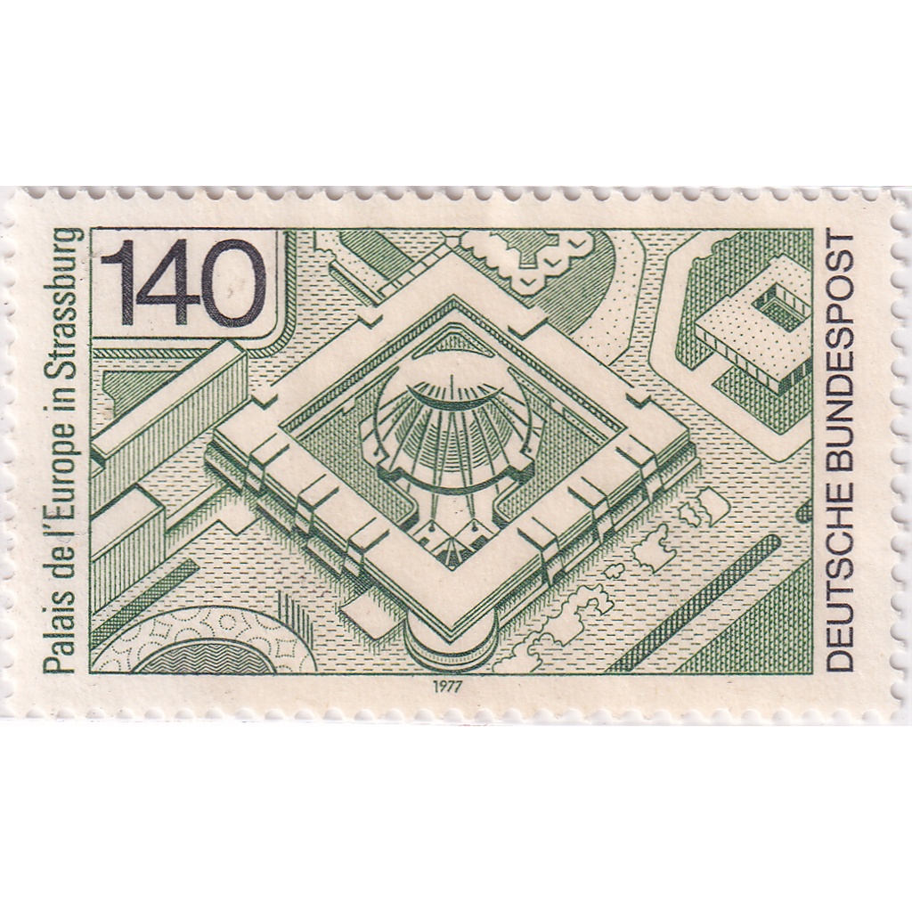 

Prangko Germany 1977 - The Consecration of the Council of Europe in Strassburg