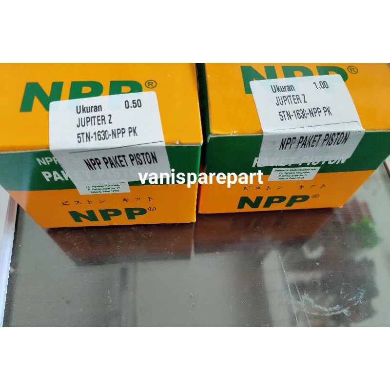 PISTON RING SEHER KIT 5TN NPP JUPITER Z VEGA R NEW NPP OVERSIZE 50 100