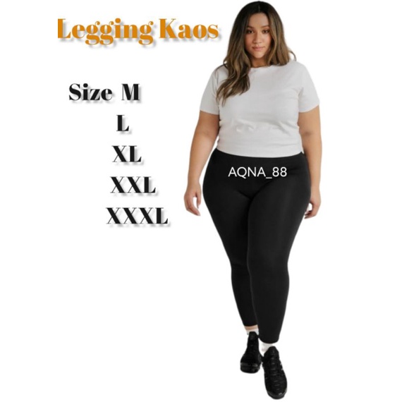 Lejing Kaos Wanita | Legging Polos Wanita | Lejing Panjang Wanita