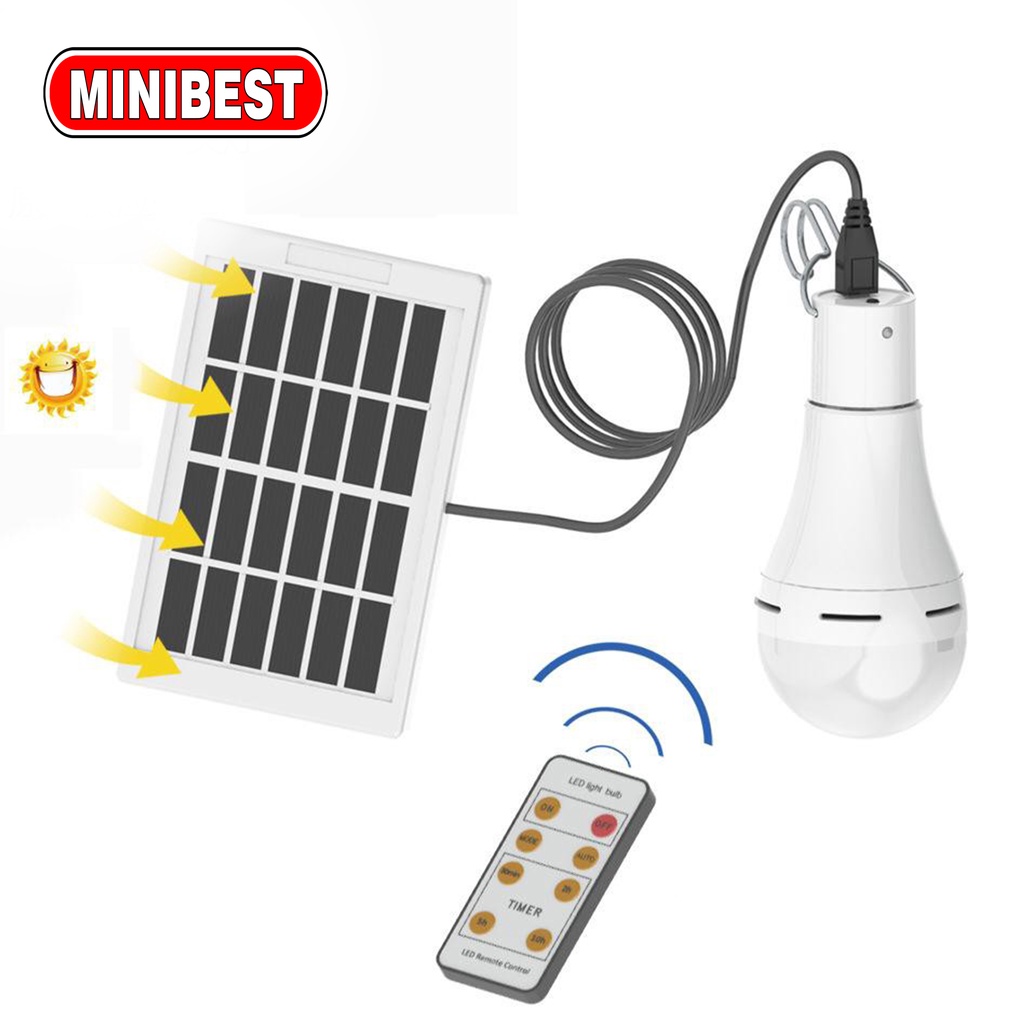 LAMPU LED SOLAR CELL / BOHLAM TENAGA SURYA / LAMPU TENAGA MATAHARI / LAMPU EMERGENCY