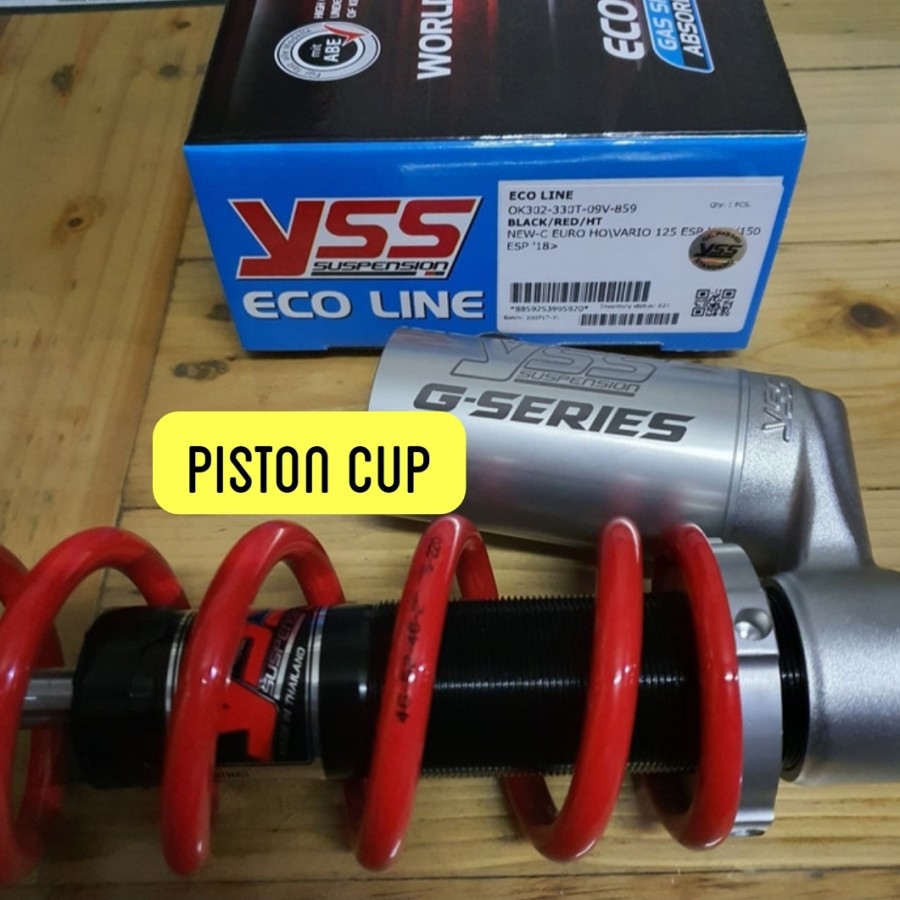 Shock Shockbreaker YSS C Euro 330 mm Tabung Bawah C-Euro 330mm Silver