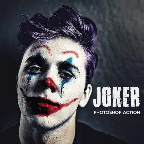 Joker Photoshop Action