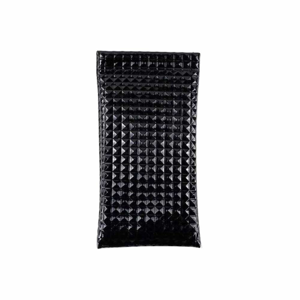 1 Pcs Pouch / Dompet Jewel [ Hitam ] Kacamata Motif Mote 18 x 9 cm - POUCH JEWEL