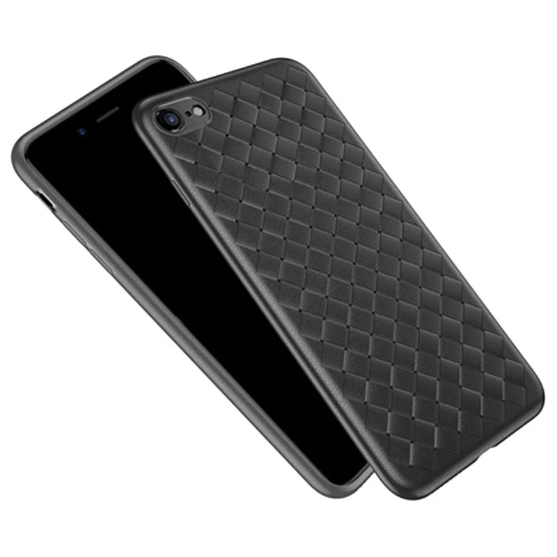 Soft Case Iphone 7 Casing Cover HP Original Premium Woven Silicone