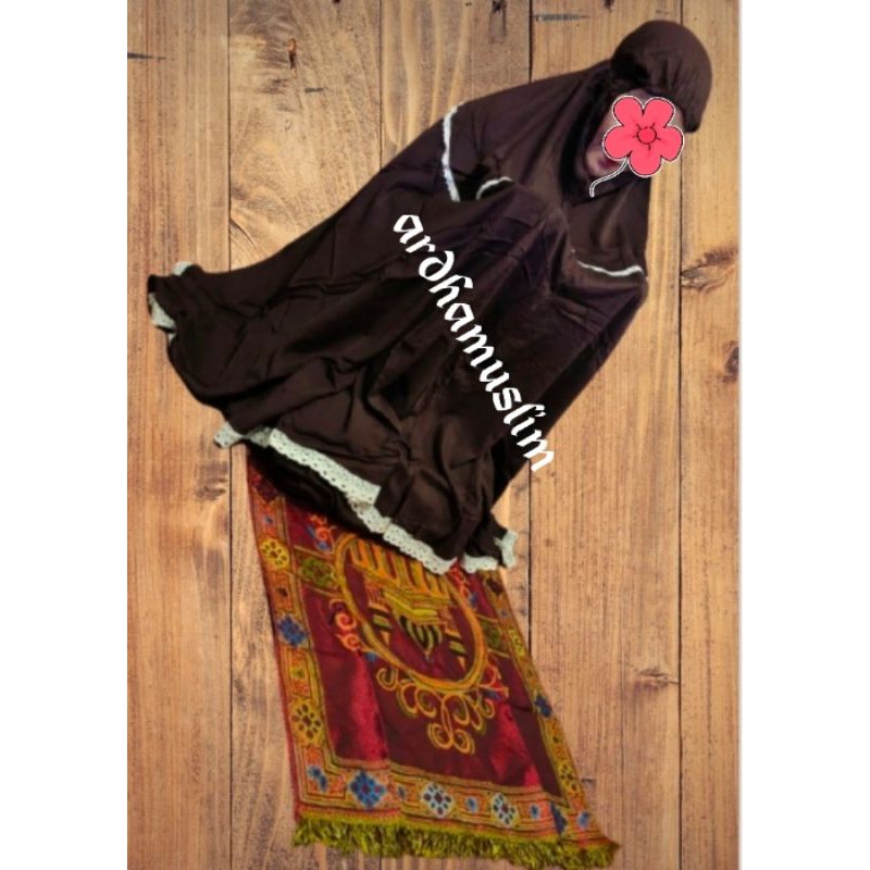 MUKENA KATUN RAYON RENDA JUMBO